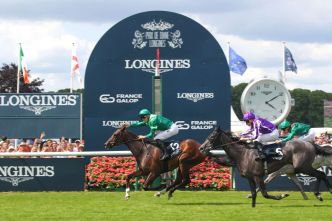 Christophe Soumillon et Gezora règnent sur le Prix de Diane Longines