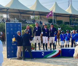 La France en argent aux championnats d'Europe Vétérans