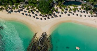 Cet hôtel kids friendly a l'une des plus belles plages de l'Île Maurice