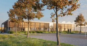 En Champagne, une serre "coffre-fort" pour protéger la racine des vignes du changement climatique