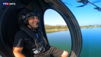 "C'est fou" : le "Air Scooter", l'étonnant nouvel engin de l'inventeur Franky Zapata | TF1 INFO