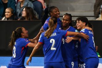 Large victoire pour les cinq Françaises de l'OL Lyonnes contre la Belgique