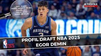 Profil Draft NBA 2025 – Egor Demin, basketteur de l'Est, passeur à l'aise