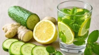 9 Raisons pour Lesquelles vous Devriez Boire une Boisson au Concombre, Gingembre, Menthe et Citron Chaque Jour.