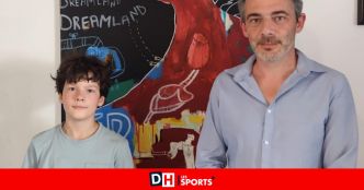 Ohey : René et son fils Ruben (11 ans) créent des oeuvres d'art à quatre mains