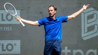 Une première finale en plus d'un an pour Medvedev