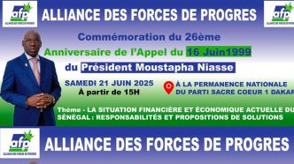 [ DIRECT] Commémoration de l'Appel du 26 juin 1999: l'AFP célèbre ses 26 ans d'existence politique