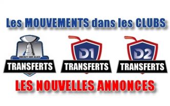 Mouvements dans les clubs du 21 Juin 2025.
