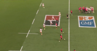 VIDEO – La magnifique percée de Paolo Garbisi pour l’essai de Leicester Fainga’anuku !