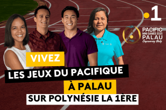 Mini Jeux du Pacifique 2025 à Palau : suivez les athlètes polynésiens avec Polynésie la 1ère