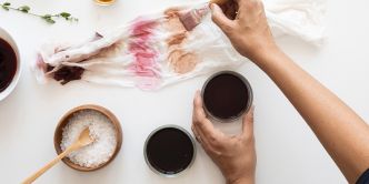 Comment créer ses encres aquarelles à partir des plantes tinctoriales ?