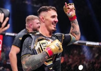 Tom Aspinall fait une déclaration en tant que nouveau champion poids lourd de l'UFC suite au départ à la retraite de Jon Jones