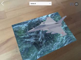 Réalité augmentée « DassaultAir3D »