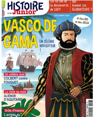 Bon plan abonnement magazine HISTOIRE Junior pas cher à 49€