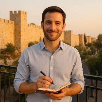 Lettre d'Eliyahou ben Yossef, dans un abri à Jérusalem, entre la menace et la promesse, à son cousin David ben Salomon, à Paris en réponse à sa lettre