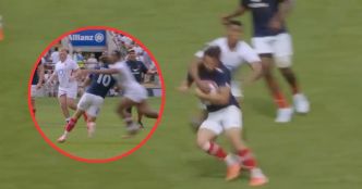 VIDÉO. XV de France. Un Anglais fautif, l'horrible cravate sur Hastoy ulcère les supporters