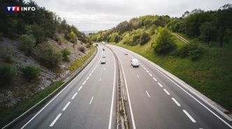 Lignes blanches sur la route : pourquoi l'espace entre les traits n'est pas le même partout ? | TF1 INFO