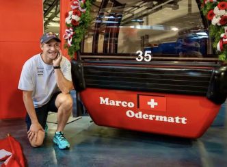 Ski alpin - Marco Odermatt possède désormais une cabine à son nom