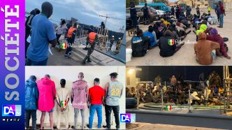 Interception au large des îles du Saloum : 84 migrants remis à la DNLT, six trafiquants arrêtés