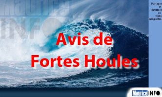 Avertissement de fortes houles pour Maurice [23-06-2025 : 04:00 —>24-06-2025 : 10:00]