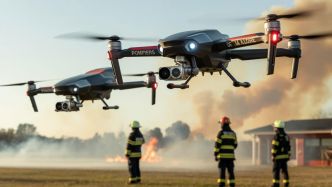 Lutte contre les incendies : deux nouveaux drones pour les pompiers de la Loire