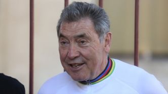 Cyclisme : Eddy Merckx au départ de "La Cannibale" à Malaucène le 28 juin