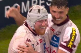 Maxime Lamothe, homme du match face à Toulon