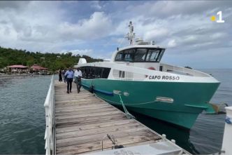 REPORTAGE. Transport maritime : inauguration d'une nouvelle liaison entre Bouillante et Les Saintes