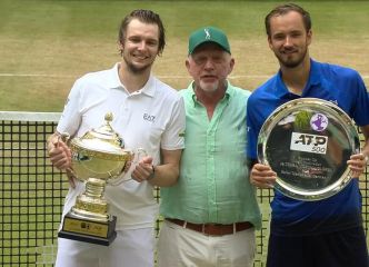 Tennis - Le flamboyant Alexander Bublik décroche le titre à Halle