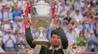 Un 3e titre en autant de tournois pour Alcaraz