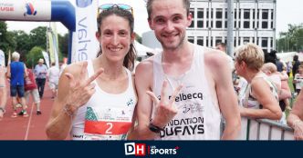 Triplé pour Amaury Paquet et Amélie Bihain au Jogging de Verviers : "Je ne pensais pas être aussi mal et aussi lent...”