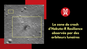 Le site du crash d’Hakuto-R Resilience n’échappe pas à LRO ni à Chandrayaan-2