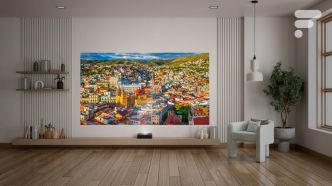 Test du Optoma Photon Go : mini projecteur avec batterie qui transforme n'importe quel mur en écran géant à seulement quelques centimètres
