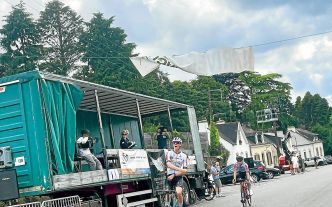 « J'avais des superbes jambes, je suis trop content » au sprint, Rafe Cushway s'adjuge le championnat du Morbihan de l'Avenir