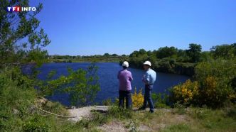 "Ça répond à tous nos besoins" : pour lutter contre la sécheresse, des carrières transformées en réserves d'eau | TF1 INFO