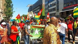Des Togolais manifestent à Brême contre le régime de Faure Gnassingbé et réclament la libération des prisonniers politiques