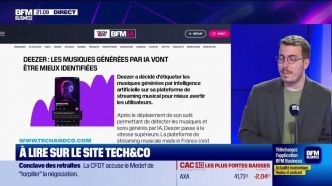 À lire sur le site Tech&Co : Deezer, les musiques générées par IA vont être mieux identifiées, par Sylvain Trine - 23/06