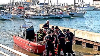 Une personne âgée bascule dans le canal avec son scooter : sauvetage délicat mais sans blessure à Port-La Nouvelle