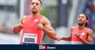 Daniel Segers, brillant vainqueur du 400 m au meeting d'Ostrava (44.63) : "Un tel chrono à ce stade de la saison, c'est vraiment prometteur”