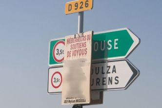 "De la bêtise crasse" : des messages menaçants en lettres sanguinolentes visent les opposants à l'A69