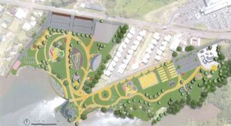 Taravao aura son parc public à Phaëton
