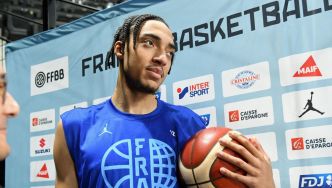 C'est le grand jour pour le jeune basketteur du Loiret Noa Essengue, attendu très haut à la draft NBA à seulement 18 ans