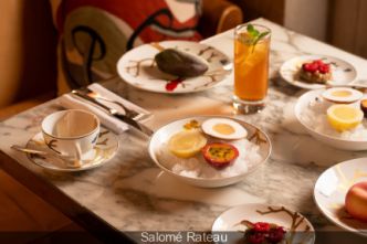Le Goûter givré du Meurice : des fruits glacés signés Cédric Grolet sous les dorures du palace