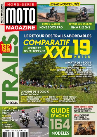Le hors-série trails 2025 de Moto Magazine est en kiosque !