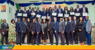 15 jeunes gabonais diplômés du programme ferroviaire « Tremplin » porté par Setrag et Eramet