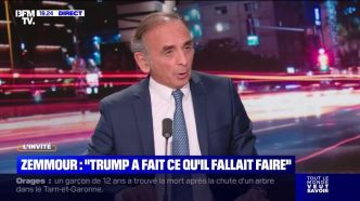 Zemmour : "Trump a fait ce qu'il fallait faire" - 26/06