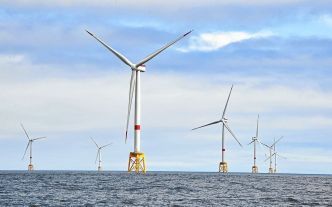 « On ne peut pas lutter contre le manque de vent » : le parc éolien en mer de Saint-Brieuc a produit un peu moins d'électricité que prévu