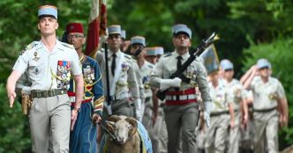 Vosges. Épinal : le 1er régiment de tirailleurs accueille son nouveau chef lors d'une cérémonie au parc du château