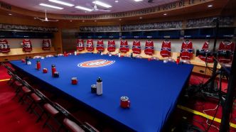 Repêchage : le Canadien installe son quartier général dans le vestiaire