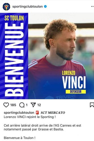 AS Cannes: Lorenzo Vinci signe à Toulon, Ryan Silva en approche?